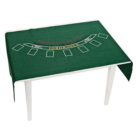 black jack table cloth.